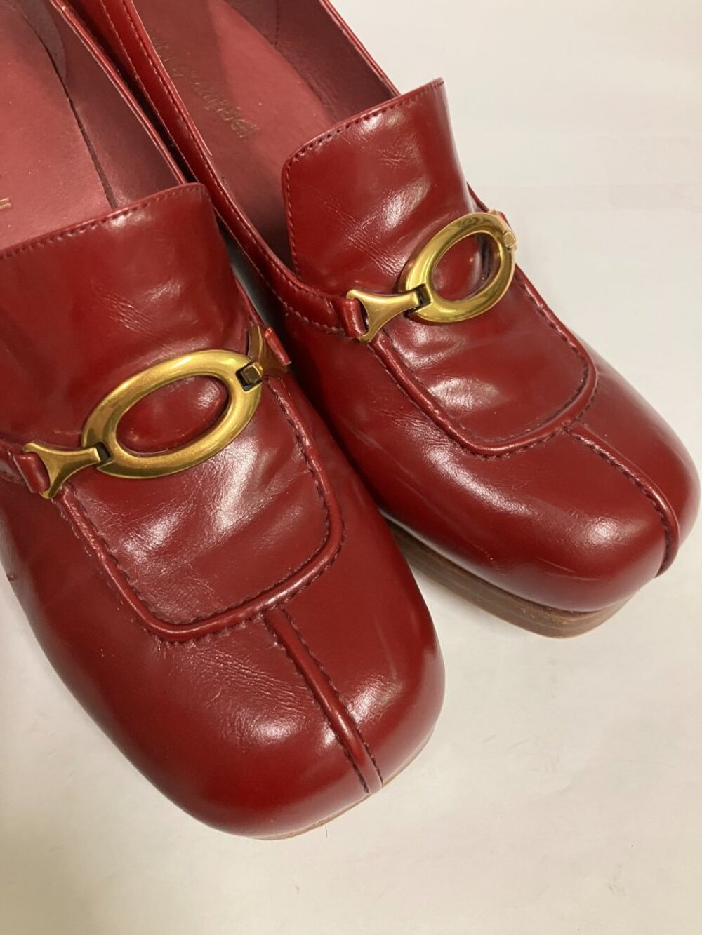 *GENTLY USED* Jeffrey Campbell *HONORARY* Retro 70s Loafer. Gorgeous! Size 9.5. - Picture 6 of 12
